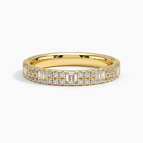 Half eternity wedding band