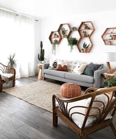 We've Spent All Day Dreaming About These 8 Living Room Wall Decor Ideas (Don't Judge) | Hunker Reka Bentuk Bilik Tidur, Living Room Wall Decor Ideas, Room Wall Decor Ideas, Day Dreaming, Bilik Tidur, Living Room Wall Decor, घर की सजावट, Wall Decor Ideas, Room Decorations