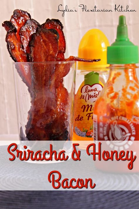 Flavored Bacon Recipes, Honey Appetizers, Honey Bacon, Bacon Popcorn, Candied Bacon Recipe, Bacon Recipe, Candied Bacon, Flavored Bacon, Fall Food