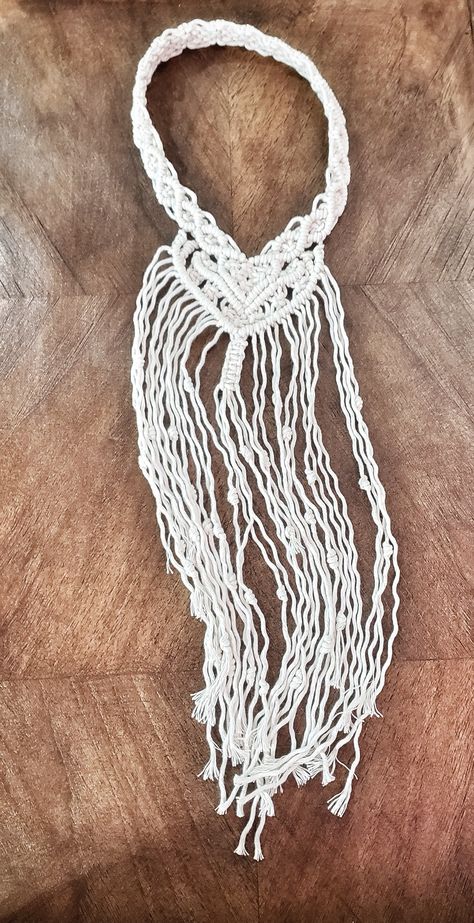 Macrame Headpiece, Macrame Headbands, Macrame Tiara, Macrame Headband, Macrame Clothes, Macrame Jewellery, Macrame Knots Pattern, Macrame Wedding, Macrame Ideas