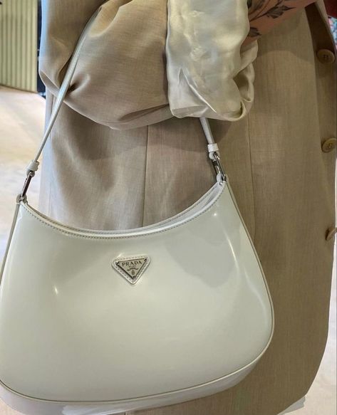 Prada Cleo Bag, Cleo Bag, Prada Aesthetic, Prada Cleo, Dream Bag, Beautiful Costumes, Back Bag, Bags Aesthetic, Pretty Bags