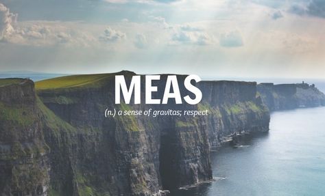 Community Post: 21 Beautiful Irish Language Words Everyone Needs In Their Life Irish Words And Meanings, Learn Irish, Vision Board Diy, Meditation Guide, Gaelic Words, Irish Words, Foreign Words, Irish Language, Unique Words Definitions