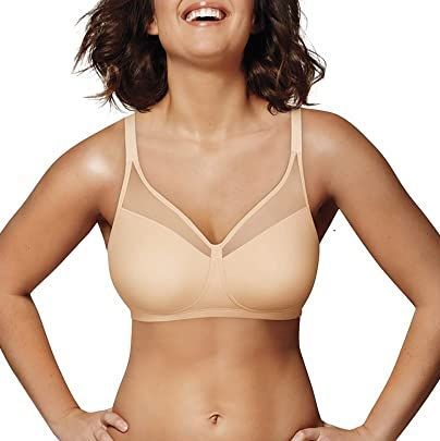 18-Hour Smoothing Minimizer Wireless Bra Back And Side Smoothing Bras, Bra Chart, Best Minimizer Bra, Minimizer Bras, Low Rise Bottoms, Playtex Bras, Bra Design, Minimizer Bra, Relaxed Trousers