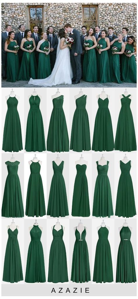 Emerald Wedding Bridesmaid Dresses, Bridesmaid Dress Forest Green, Azazie Dark Green Bridesmaid Dresses, Emerald Green Dress For Wedding, Brids Mades Dresses Bridesmaid, Dark Green Dress Outfit Wedding, Bridesmaid Gown With Sleeves Classy, Wedding Bridesmaid Dresses Green, Deep Green Bridesmaid Dresses