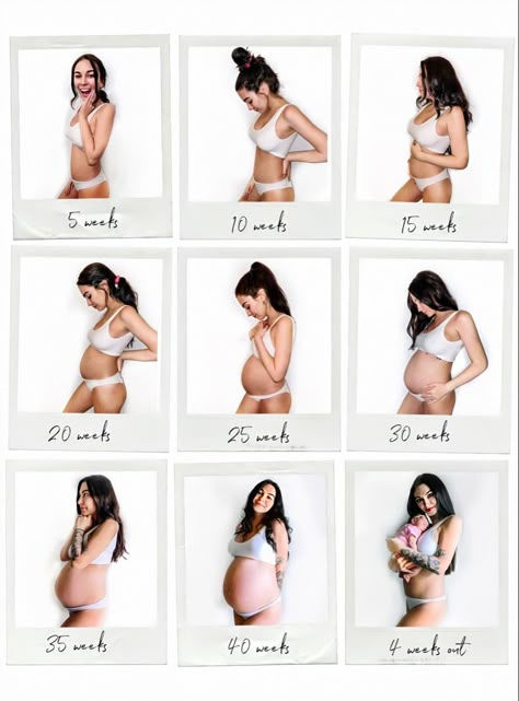 Growing Bump Pictures, Belly Progression Pictures, Bump Pics Monthly, Belly Bump Pictures Weekly, Bumpdate Pictures Weekly, 5 Months Pregnant Photoshoot Ideas, Poloroid Pregnancy Photos, Pregnancy Bump Month By Month, Pregananant Photoshoot Home