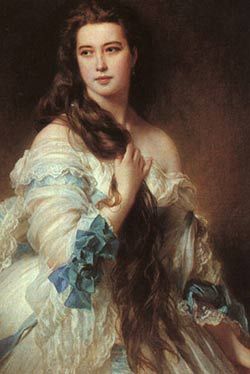 Franz Winterhalter, Franz Xavier Winterhalter, Franz Xaver Winterhalter, Famous Portraits, Victorian Paintings, Portrait Vintage, Arte Van Gogh, Ideal Beauty, Wow Art