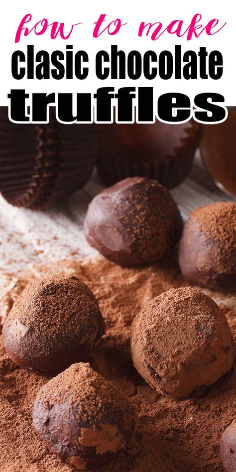 Truffels Recipes, Easy Truffle Recipe, Treat Making, Chocolate Truffles Recipe, Truffle Recipes, Truffles Chocolate, Homemade Chocolate Truffles, Easy Truffles, Candy Maker