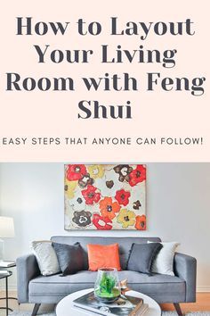 Feng Shui Living Room Layout Tips and Guides. Easy Steps That Anyone Can Follow! #fengshui #livingroom #homedecor Feng Shui Small Living Room, Feng Shui Living Room Layout, Feng Shui House Layout, Feng Shui Layout, Feng Shui Bedroom Layout, Feng Shui Apartment, Feng Shui Interior Design, Apartment Living Room Layout, Feng Shui Living Room Decor