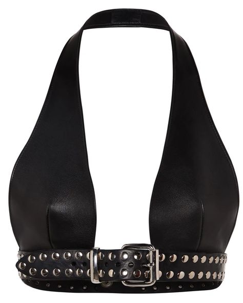 NEW ARRIVAL / 1 available @r_and_m_leathers Hellion Buckle Halter. Size XS. Would fit aus femme 6-10 as it’s adjustable. Made in London, England. 100% black leather, silver tone hardware. In the shop and online at distal Leather Halter Top, Remake Clothes, Leather Halter, Tumblr Fashion, Leather Silver, Swimwear Accessories, Metal Buttons, Fashion Killa, Belt Buckle