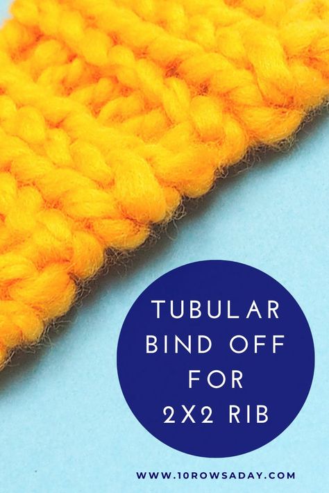 Stretchy Bind Off Knitting, Binding Off In Knitting, Tubular Bind Off, Casting Off Knitting, Bind Off Knitting, Stretchy Bind Off, Easy Knitting Patterns Free, Sewing Binding, Knitting Help