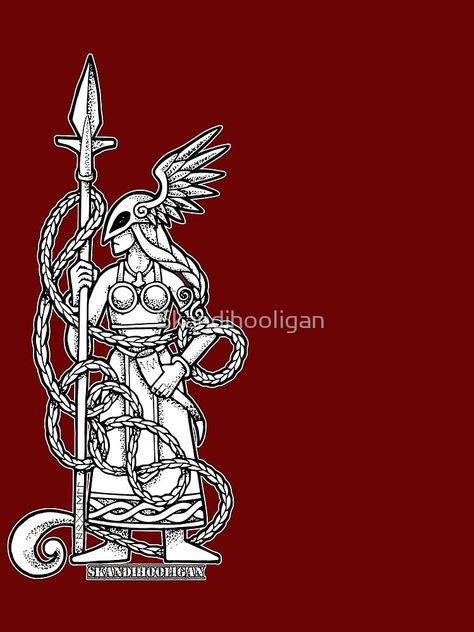 Valkyrie Tattoo Symbols, Shieldmaiden Tattoo, Heathen Tattoo, Tattoo Norse Mythology, Valkyrie Norse, Nordic Artwork, Symbol Tattoos With Meaning, Viking Rune Tattoo, Norse Mythology Tattoo