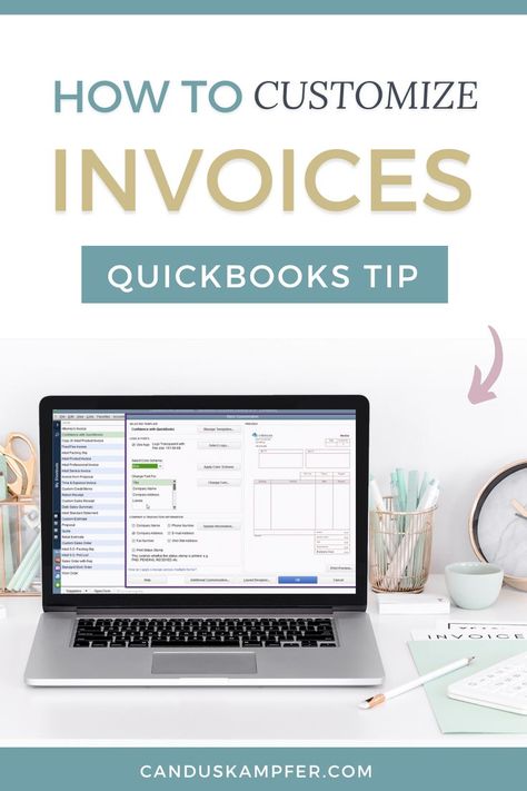 Learn How to Customize Invoices in QuickBooks for business owners and bookkeepers Quickbooks Tutorial, How To Use Quickbooks, Florist Tools, Small Business Bookkeeping, Bookkeeping Business, Bookkeeping And Accounting, Small Business Accounting, Skills To Learn, Social Media Business