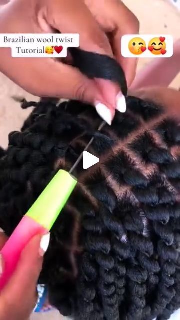 Brazilian Wool Box Braids, Brazilian Wool Hairstyles African, Brazilian Wool Hairstyles Twist, Latest Brazilian Wool Hair Styles, Wool Hairstyles African Hair, Wool Plaiting African Hair, Brazilian Wool Hairstyles Braids, Nigerian Braids Hairstyles, Brazilian Wool Hairstyles