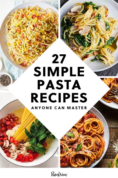 Simple Pasta Recipes, Goat Cheese Pasta, Pasta Easy, Dinner Pasta, Quick Pasta Recipes, Simple Pasta, Pesto Pasta Salad, Low Carb Pasta, 5 Ingredient Recipes