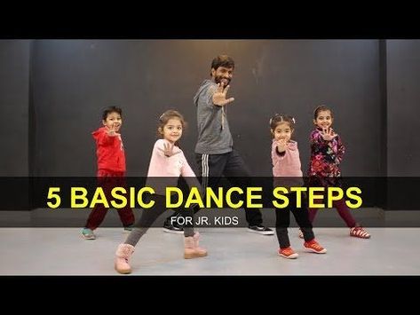 Simple Dance Steps, Zumba Kids, Teach Dance, Steps Dance, Simple Dance, Video Wedding, Dance Choreography Step By Step, Physical Activities For Kids, Dance Games