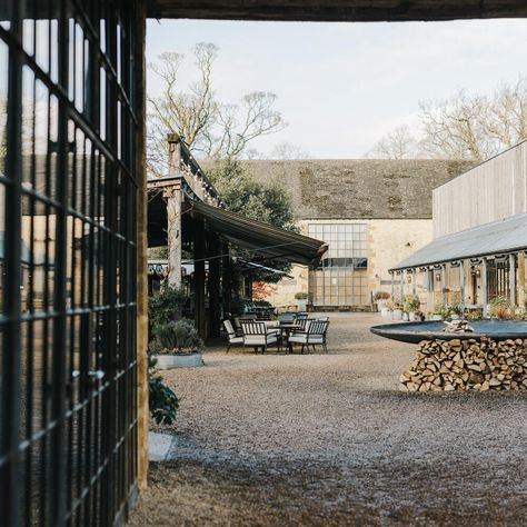 How to recreate Soho Farmhouse’s interiors at home - Soho Home Soho Farmhouse Interiors, Pastel Terrazzo, Oxfordshire Countryside, Minimalist Maximalist, Soho Farmhouse, Spa Gym, Rustic Ladder, Renovation Tips, Georgian Architecture