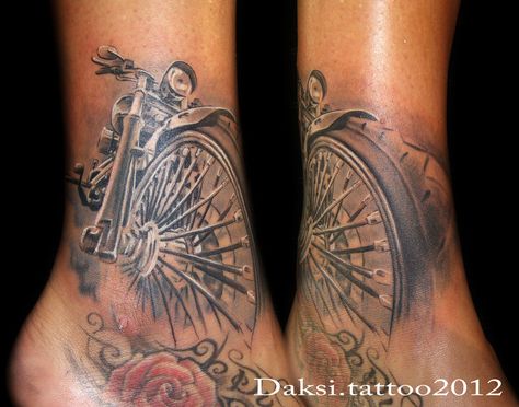 harley davidson tatttoos | Harley Davidson tattoo by ~Daksi on deviantART Harley Davidson Tattoo, Harley Tattoo, Art Harley Davidson, Haley Davidson, People With Tattoos, Bike Tattoo, Harley Tattoos, Harley Davidson Posters, Harley Davidson Tattoos