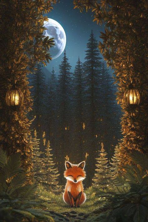 Facts About Halloween, Baba Jaga, Halloween Facts, Storybook Art, About Halloween, Fox Art, Dreamy Art, Woodland Creatures, Autumn Art