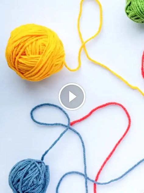 How To Switch Yarn Colors In Crochet | The Knotty Lace Switching Colors In Crochet, Yarn Colors, Video Tutorial, To Color, Step By Step, Weaving, Yarn, Knitting, Crochet