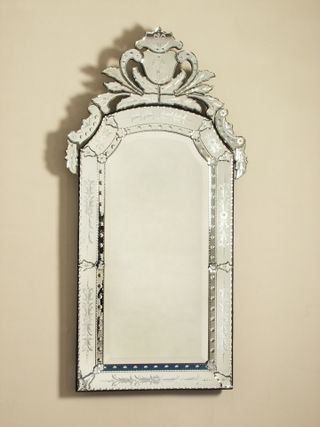 Venetian Mirror for dressing room Maitland Smith Furniture, North Carolina Furniture, Venetian Mirror, Maitland Smith, Funky Furniture, Hand Tooled Leather, Venetian Mirrors, Beveled Mirror, Floor Mirror