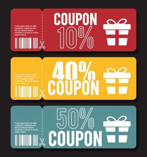 Coupon design. sale icon. shopping conce... | Premium Vector #Freepik #vector #background #business #sale #label Sale Icon, Best Coupon Sites, Gift Voucher Design, Voucher Design, Ticket Design, Coupon Template, Coupon Design, Promotional Design, Shopping Coupons