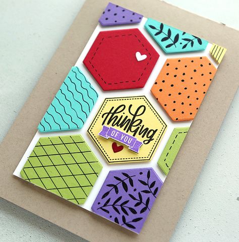 Kristina Werner, Rainbow Cards, Tim Holtz Crafts, Rainbow Card, Bee Cards, Paper Crafts Card, Card Sentiments, Cards Ideas, Birthday Cards Diy