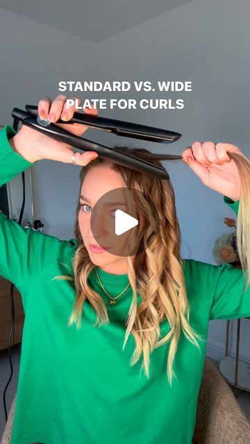 How Do I Curl My Hair With A Flat Iron, Easy Hair Curling With Straightener, Curl Bangs With Straightener, How To Curl Hair With Wide Flat Iron, Curling Hair With Flat Iron Video, Curling With Flat Iron Tutorial, Curling Hair With A Straight Iron, Curling Tips For Medium Hair, Ways To Curl With A Straightener