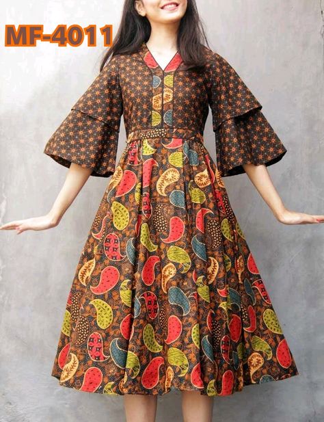 Batik Dress Design, Batik Dress Elegant Modern, Dress Batik Kombinasi Modern, Dress Batik Modern Fashion Style, Model Dress Batik Modern, Model Atasan Batik, Batik Modern Fashion Style, Dres Batik, Dress Batik Modern