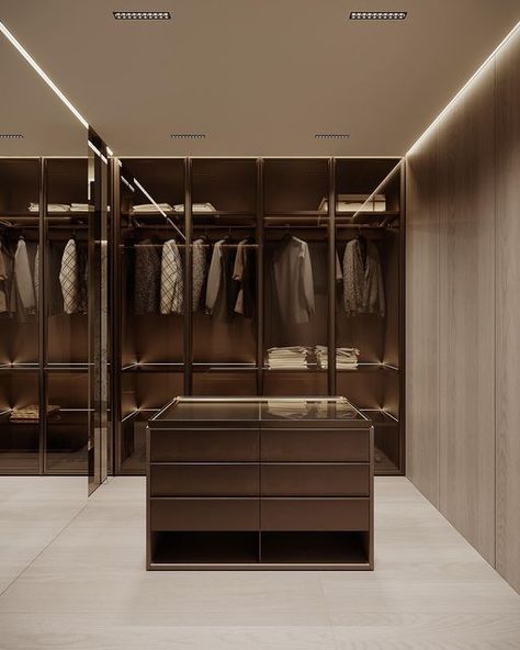 Dressing Island, Wardrobe Island, Closet Island, Luxury Closets Design, Walk In Wardrobe, Island Design, Modern Wardrobe, Wardrobe Design, Business Needs