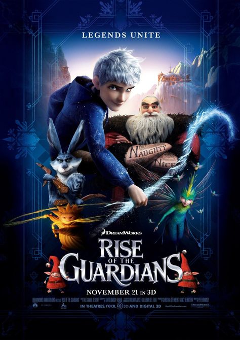 The Guardian Movie, Little Dorrit, Dreamworks Movies, Movie Time, Rise Of The Guardians, See Movie, Kids' Movies, Jude Law, Dreamworks Animation