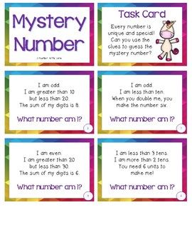 Mystery Number Riddles Worksheets ... Mystery Number Riddles, Number Riddles, Math Examples, Summer Math Activities, Numbers Activity, Math Songs, Mental Maths, Counting Activities Preschool, Riddle Of The Day