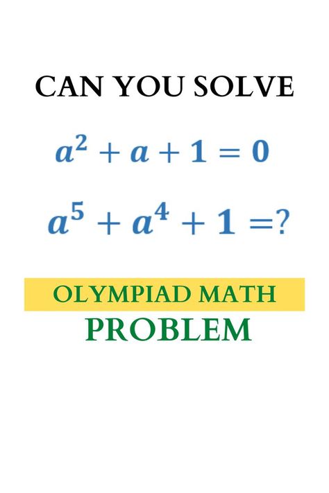 Olympiad Challenge |Basic Olympiad Problems Math Olympiad Preparation | Believe In Algebra |A-Maths Math Olympiad Problems, Algebra Problems, Math Olympiad, Math Genius, Math 2, Math Problems, Math Books, Math Equations, Thing 1