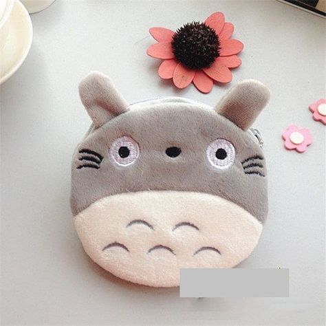 My Neighbor Totoro Plush Coin Purse Pouches Bag by AGGIEHOUSE Plush Storage, Dog Bags, Hanging Leg Raises, Totoro Plush, Jeannie Mai, Annalynne Mccord, Wallet Storage, Sharon Osbourne, Kelly Osbourne