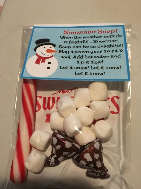 Snowman Soup Packet Christmas Winter Stocking Stuffer - Etsy Snowman Soup Poem, Soup Gifts, Snowman Soup, Hot Cocoa Gift, Cocoa Gift, Hot Chocolate Gifts, Princeton Nj, Christmas Gifts For Coworkers, Christmas Eve Box