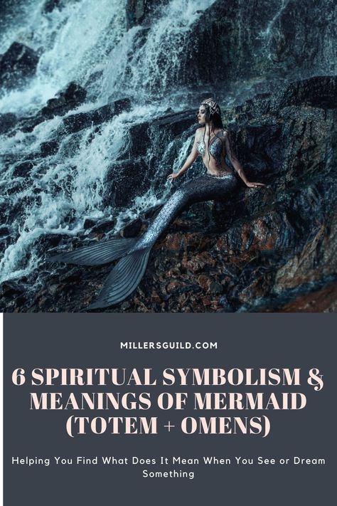 6 Spiritual Symbolism & Meanings of Mermaid (Totem + Omens) Shark Tooth Spiritual Meaning, Meaning Of Mermaid Tattoo, Spiritual Mermaid Tattoo, Mermaid Spiritual Meaning, Mermaid Symbol, Seahorse Meaning, Mermaid Symbolism, Mermaid Meaning, Mermaid Tattoo Meaning