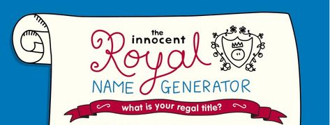 Royal Name Generator, Royal Names, King Or Queen, Name Generator, Royal Weddings, A King, Generators, Royal Wedding, Happy Place