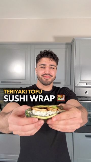 Tofu Teriyaki, Wrap Ingredients, Tofu Sushi, Sushi Wrap, Nori Sheets, Smoked Tofu, Teriyaki Tofu, Avocado Cucumber, Rice Paper Rolls