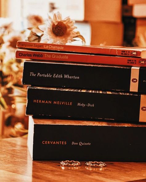 Literature Aesthetic, Herman Melville, Edith Wharton, Penguin Classics, Don Quixote, The Graduate, Book Aesthetics, Classic Literature, Book Collection