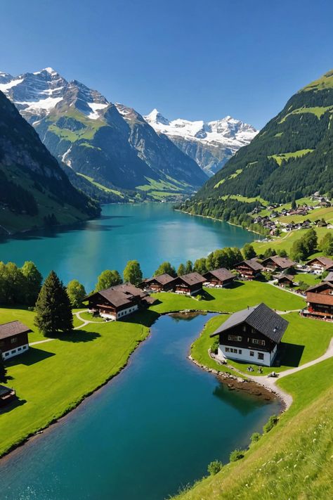 Unveiling Lungern: Discover the Alpine Paradise 🏔️ The Swiss Alps, Life Is Beautiful Wallpaper, Beautiful Switzerland Nature, Switzerland Beautiful Places, Swiss Photography, Traveling Switzerland, Switzerland Photos, Lungern Switzerland, Life In Switzerland