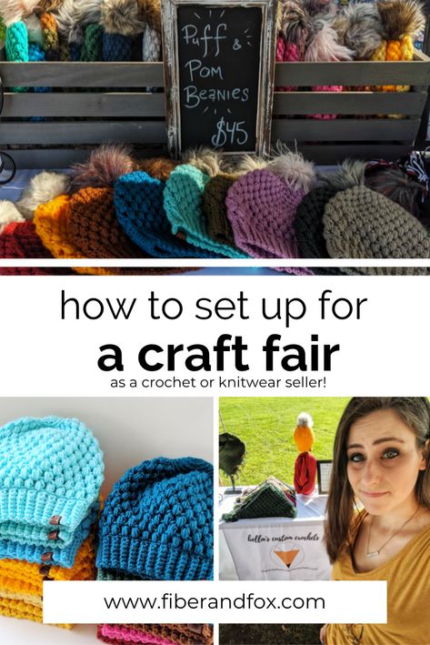 Crochet Booth, Craft Fair Table, Crochet Craft Fair, Craft Displays, Ladder Display, Craft Show Booths, Craft Market Display, Fair Display, Craft Fairs Booth