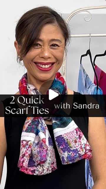 Shepherd's Fashions on Instagram: "Two classic scarf ties for an oblong shaped scarf that come in handy when you ask yourself…How should I wear my scarf today???  What scarf tie is your go to favourite? Comment below   #scarf #scarfstyle #scarffashion #scarftie @loves_pure_light_scarves" Summer Scarf Tying, Scarf Tie, Scarf Tying, Summer Scarves, How To Wear Scarves, Ask Yourself, June 15, Long Scarf, Scarf Styles