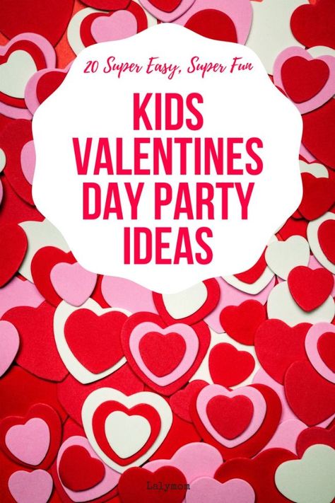 Kids Valentines Day Party, Valentines Day Party Ideas, Classroom Valentines Party, Kids Valentine Party, Simple Classroom, Valentines Class Party, Valentine Party Game, Kindergarten Valentines, Day Party Ideas