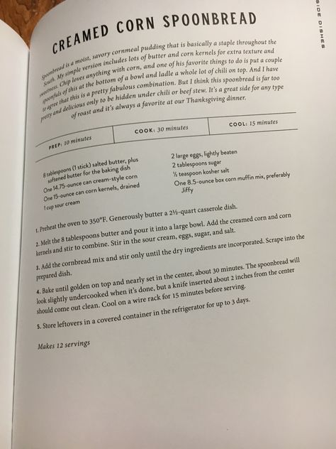 Jo Gaines Creamed Corn Spoonbread Joanna Gaines Corn Casserole, Joanna Gaines Cornbread Recipe, Oatmeal Cream Pies Joanna Gaines, Joanna Gaines Cream Of Chicken Soup, Cream Corn Recipe From Rudy’s, Super Moist Cornbread, Magnolia Table Recipes, Joanna Gaines Recipes, Spoon Bread