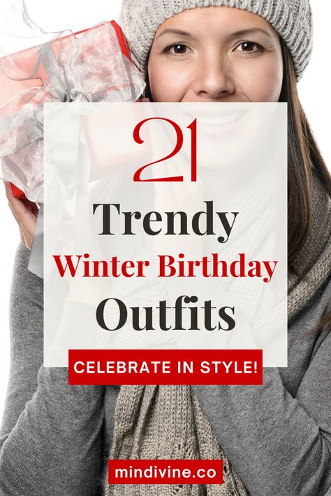 Don't let the cold weather dampen your birthday spirit! Get ready to celebrate with these trendy winter birthday outfits that will make you look and feel fabulous. Find your perfect look here. Outdoor Winter Party Outfit, Cold Weather Birthday Outfit, Birthday Party Outfit Women Winter, Birthday Outfit For Winter, Birthday Outfit Cold Weather, Winter Birthday Party Outfit, Winter Outfits Birthday, Winter Birthday Outfits, Birthday Outfit Inspiration