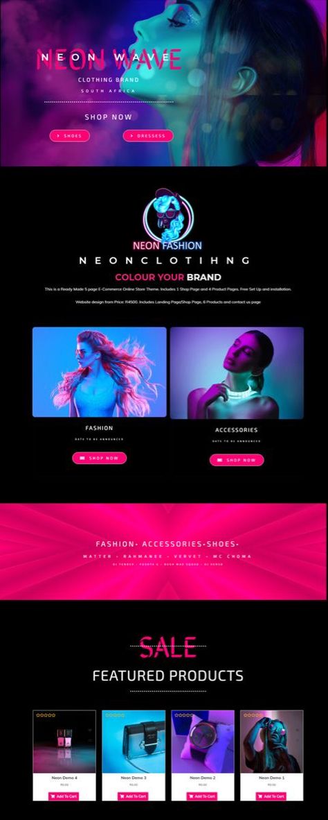 Website Design Inspiration 2023, Neon Branding Design, Neon Website Design, Brutalist Website, Selling Website Design, Club Website Design, Futuristic Website, Edgy Website Design, Neon Branding