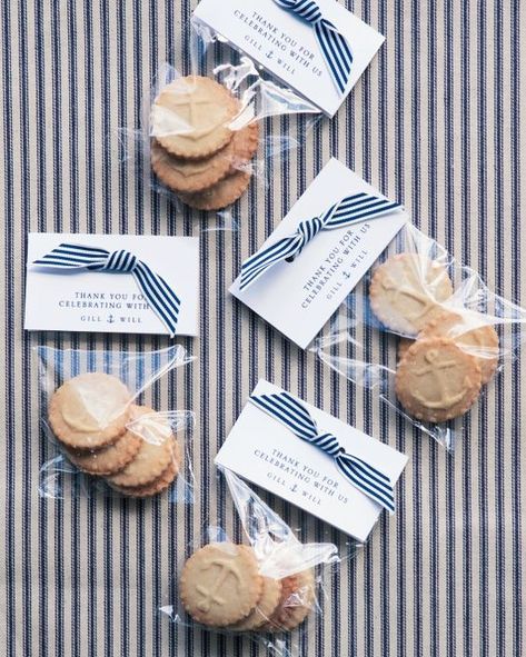 alesha ballon | welcome gifts Wedding Doorgift, Mexican Cookies, Nautical Wedding Favors, Wedding Doors, Door Gift, Cheap Favors, Striped Wedding, Wedding Favors Fall, Wedding Shower Favors