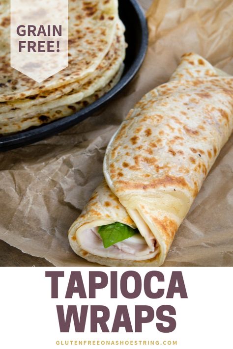 Tapioca Wraps, Tapioca Flour Recipes, Tapioca Recipes, What Is Healthy Food, Gluten Free Wraps, Healthy Food Habits, Sans Gluten Sans Lactose, Gf Bread, Cheap Healthy Meals