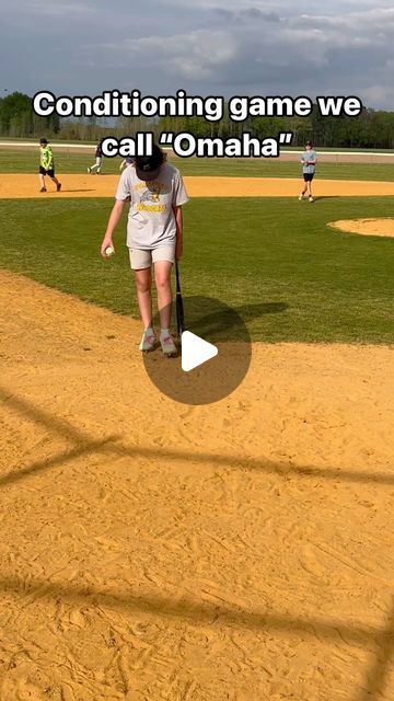 Softball Conditioning Drills, Softball Practice Drills Coaching, Fun Softball Practice Ideas, Softball Games For Practice, Baseball Practice Drills, Fun Softball Drills, Fun Softball Games For Practice, Eye Black Ideas Softball, Softball Eyeblack Ideas