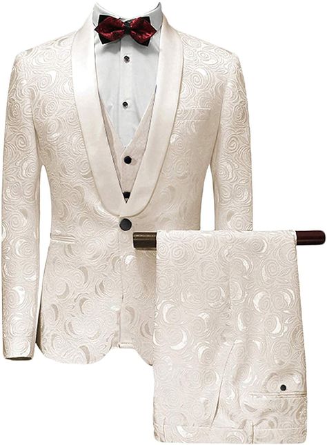 Suit For Prom, Wedding Blazer, Tuxedo Wedding Suit, Expensive Suits, Suit Prom, Mens 3 Piece Suits, Costum Elegant, Gold Suit, Wedding Suits Groom