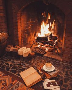 Fireplace, Coffee